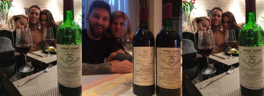 Los secretos del vino que beben Messi y Neymar