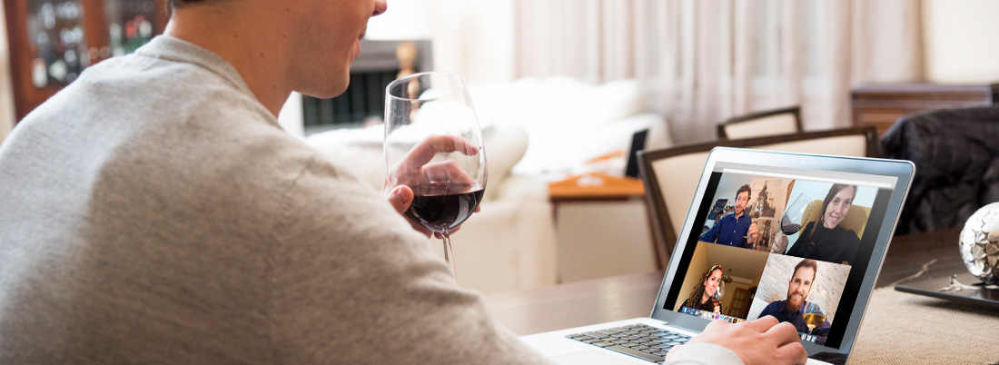 Vinollamadas: la nueva tendencia social que triunfa durante el confinamiento