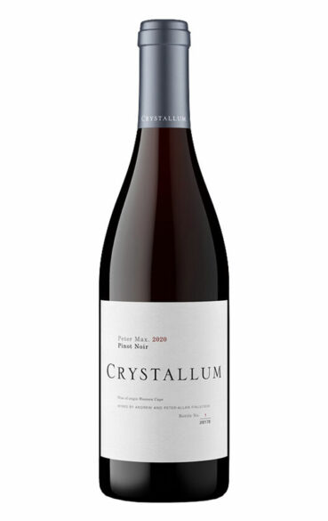 Botella de Crystallum Peter Max Pinot Noir 2020