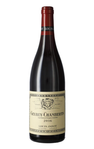 Botella de Louis Jadot Gevrey-Chambertin 2016