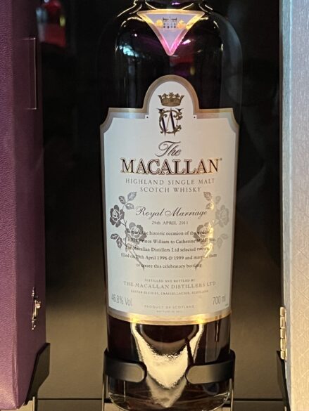 Edición personalizada de The Macallan para el enlace de los príncipes Guillermo y Catalina
