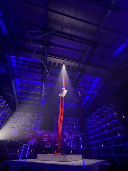 Actuación de Cirque du Soleil Spirit