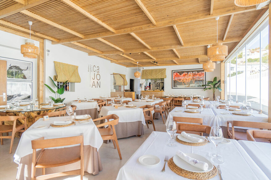 Salón principal Brasería Ca Joan