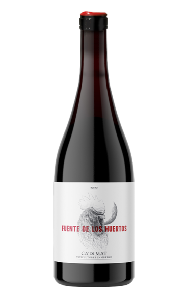 Vinos de Gredos: botella de Fuente de los Huertos 2022, de Ca'di Mat
