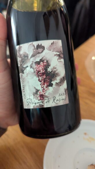 Botella de Piognée de Raisins