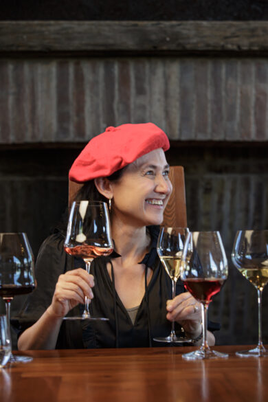 Laura Catena en una cata de sus vinos.