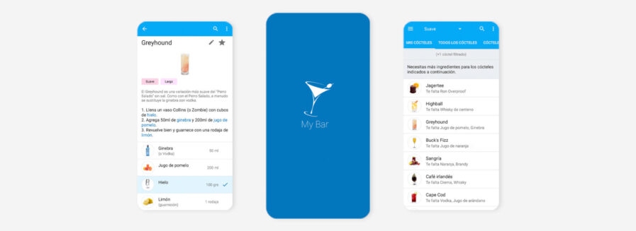 Mi Bar, la mejor App de coctelería del momento