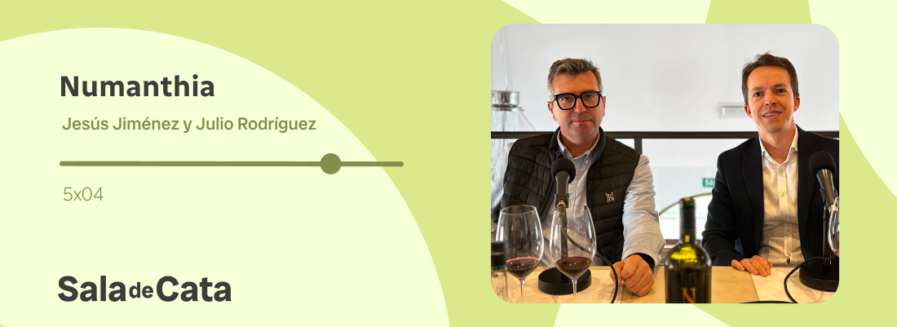Jesús Jiménez y Julio Rodríguez, Numanthia, en Sala de Cata