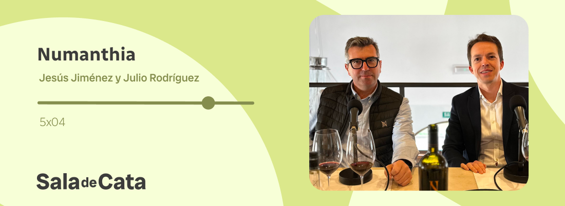 Jesús Jiménez y Julio Rodríguez, Numanthia, en Sala de Cata