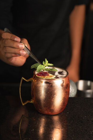 Cóctel Moscow Mule