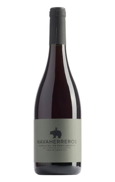 Botella de Navaherreros Garnacha de Bernabeleva.
