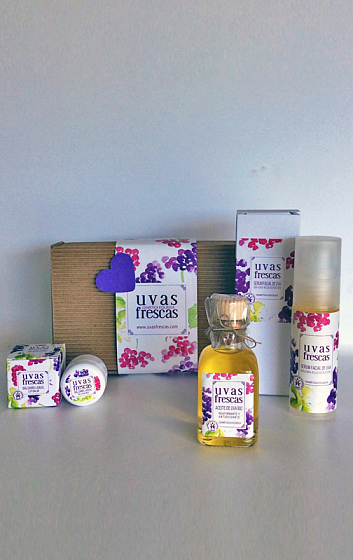 Set de Serum + Aceite de Uva + Bálsamo labial 