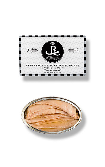 Producto: Ventresca de Bonito del Norte en Aceite de Oliva 'Real Conservera' 80 g