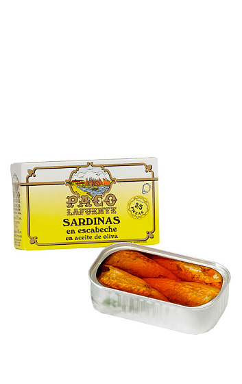 Producto: Sardinas en Escabeche 3-5 Piezas 'Paco Lafuente' 85 g