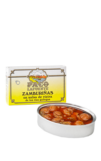Producto: Zamburiñas en salsa de vieira 'Paco Lafuente' 83 g