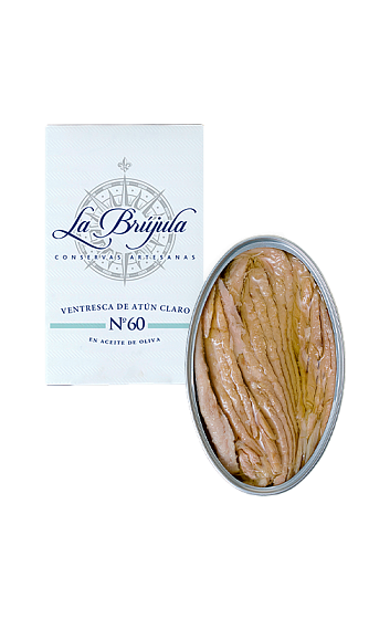 Producto: Ventresca de Atún Claro en Aceite de Oliva 'La Brújula'