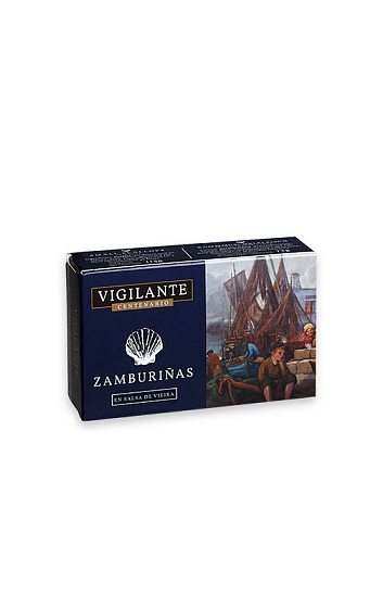 Producto: Zamburiñas en salsa de vieira 'Vigilante Centenario' 115 g
