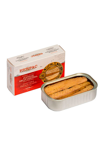 Producto: Filete de Melva Canutera en Aceite de Oliva 'Herpac' 120g