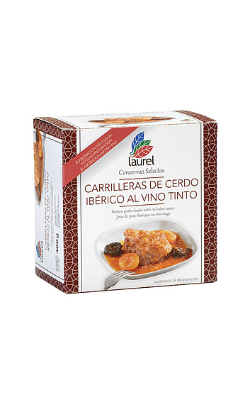 Producto: Carrillera de Ibérico al Vino Tinto Laurel
