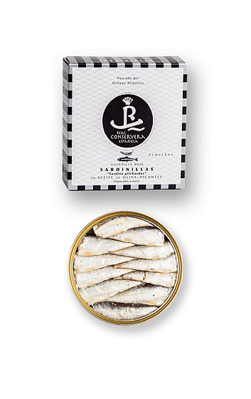 Producto: Sardinillas en Aceite Picante 'Real Conservera' 10-14 piezas 78 g