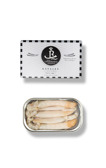 Producto: Navajas al natural 'Real Conservera' 7-10 piezas 60 g