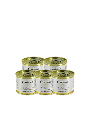 Producto: Le Terrine de Pato a la Pimienta Verde 'Castaing' 67 g (x5)