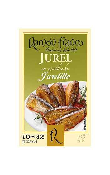 Producto: Jurelillo en Escabeche 10-12 piezas 'Ramón Franco' 120 g