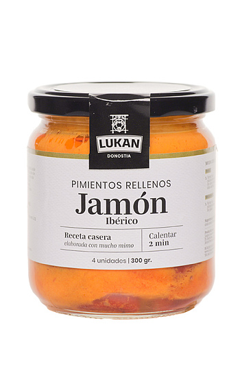 Producto: Pimientos Rellenos de Jamón Ibérico 'Lukan'