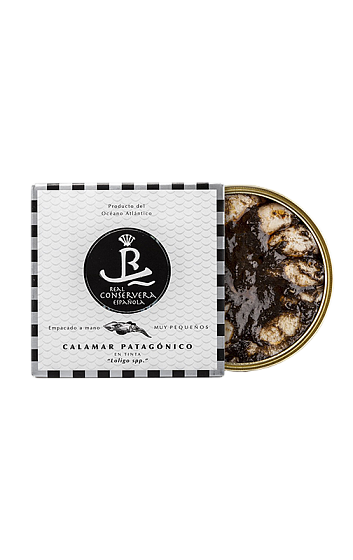 Producto: Calamar Patagónico en Tinta 'Real Conservera' 130 g Muy pequeños