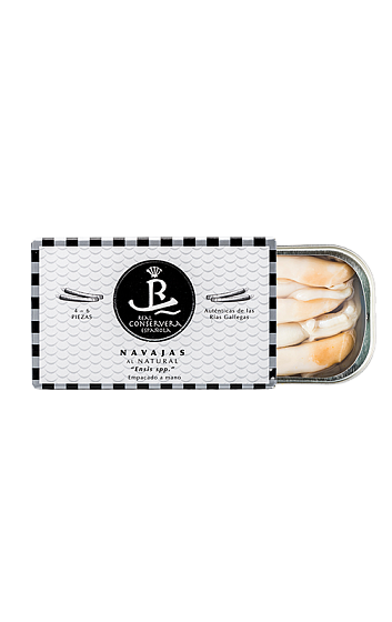 Producto: Navajas al Natural 'Real Conservera' 4-6 Piezas