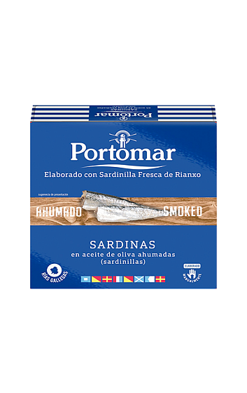 Producto: Sardinillas Ahumadas en Aceite de Oliva 'Portomar'