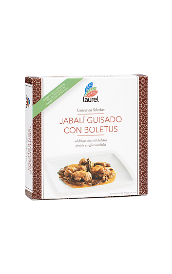 Producto: Jabalí Guisado con Boletus 'Laurel'