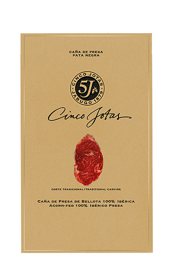 Producto: Cinco Jotas Presa de Bellota 100% Ibérica loncheada 80 g