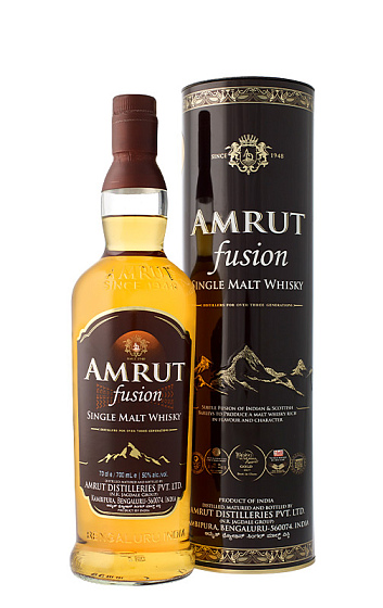 Producto: Amrut Fusion Indian Single Malt Whisky con Estuche