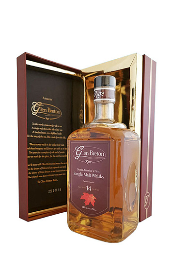 Producto: Glen Breton Rare Single Malt Whisky Aged 14 Years con estuche