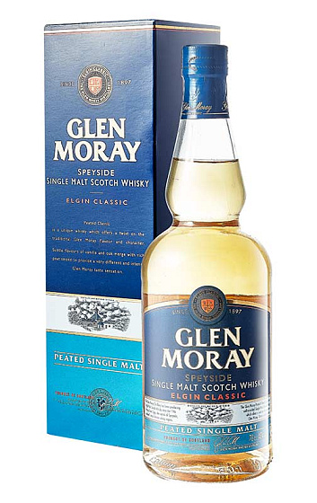 Producto: Glen Moray Peated Whisky Single Malt con estuche
