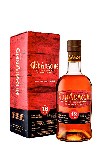 Producto: The GlenAllachie 12 YO Ruby Port Wood Finish