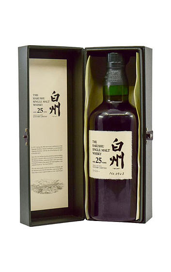 Producto: Suntory The Hakushu 25 Años con Estuche