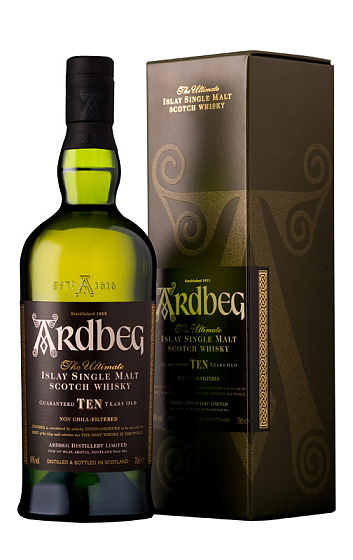 Producto: Ardbeg 10 Year Old con estuche