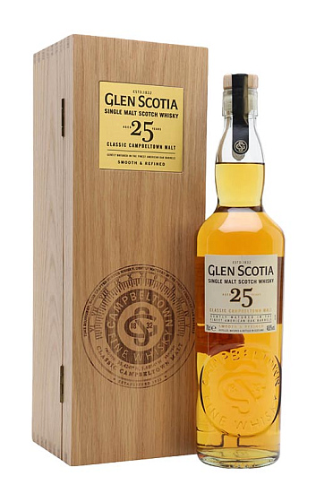 Producto: Glen Scotia 25 Y.O. Single Malt Scotch Whisky con Estuche