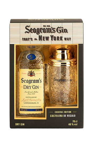 Producto: Estuche Seagram's con Coctelera