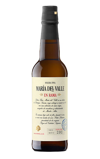 Producto: Solera Fina María del Valle en Rama 37,5 cl