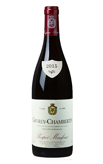 Prosper Maufoux Gervey-Chambertin 1er Cru Petite Chapelle 2015