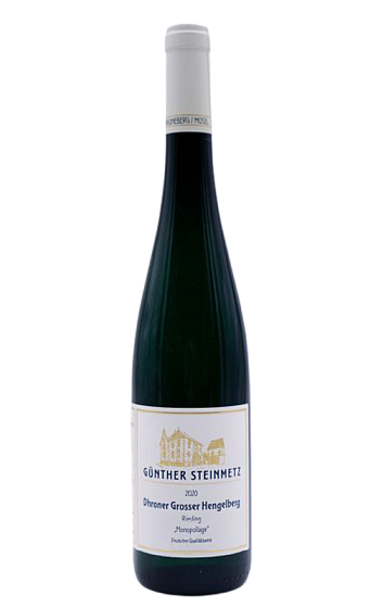 Producto: Günther Steinmetz Dhroner Grosser Hengelberg Riesling Trocken Monopollage 2020