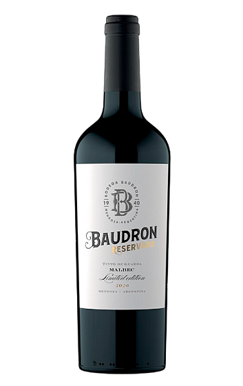 Producto: Baudron Reserva Malbec 2020