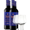 Producto: Estuche Marqués de Cáceres Reserva 2019 (x4) con 4 Copas