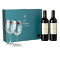 Producto: Viña Pedrosa Reserva 2021 [Wine bottles and glasses]