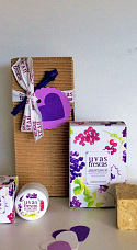 Set de jabón artesanal + bálsamo labial