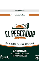 Producto: Sardinillas de Rianxo en Aceite de Oliva 10-14 piezas