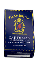 Producto: Sardinas (Sardinillas) en aceite de oliva 10/12 piezas 'Granbazán'